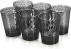 BPA-Free Plastic Tumblers 6 Pack (6x16oz) | Reusable Dishwasher Safe | Stackable Shatterproof Cups | Plastic Drinkware & Drinking Tumblers for Restaurant, Home, Party