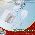 Burr Coffee Grinder Electric Espresso Grinder Commercial & Homeuse Silent Small Coffee Bean Grinder with Hopper Adjustable Grind, With Brush, Spoon, White