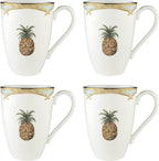 Lenox 897299 British Colonial Bamboo Mugs, Set of 4