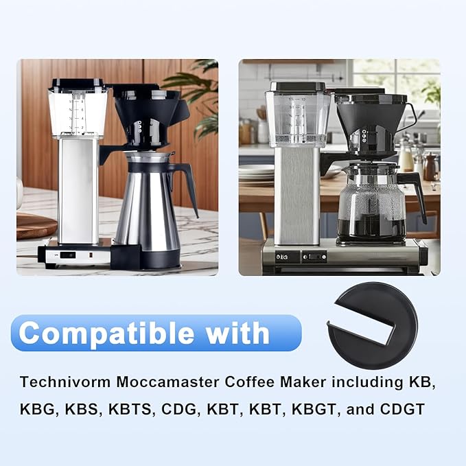 Coffee Brew Basket Lid Cover Compatible with Technivorm Moccamaster Coffee Makers- K KB KBG KBS KBT KBTS KBGT CDG CDT CDGT 1.0L and 1.25L Replace#: 13114