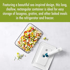 ZWILLING Fresh & Save Airtight Glass Food Storage Containers with Lids, Meal Prep Containers, One Size, La Mer