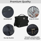 24 Cans/15L Insulated Lunch Bag for Women Men Adults Fit and Fresh Lunchbox Containers Soft Lunch Tote Cooler Bag for Work Home Outdoor Travel Hiking Picnic Beach with Adjustable Straps