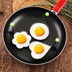 Upkoch 5 Pcs Egg Ring Set Stainless Steel Pancake Mold Egg Frying Molds Christmas Tree Shapestick Rings for Breakfast Sandwich Pancake Griddle with Anti-Scald Handle (11.7 X 8.8 Cm / 4.6 X 3.5 in）
