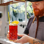 18oz Plastic Drinking Water Tumblers, 8 Pack Shatterproof Tritan BPA-Free Shatterproof Outdoor Highball Drinkware, Reusable Clear Plastic Cups, Dishwasher-Safe