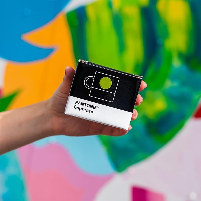 PANTONE 101040012 Ceramic Espresso Cup 6.20 x 8.60 x 6.15 cm, Ceramic, Aubergine, 6,20 x 8,60 x 6,15 cm