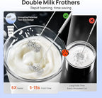 Consciot 7-in-1 Immersion Blender Handheld Max 1100W, Stick Emulsifier with Entire Stainless Steel Blender Shaft, Trigger Speed Control, 800ml Beaker, 600ml Chopper, Beaters, Frothers, Hooks & Masher