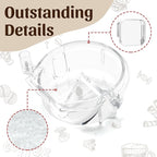 DGB-500GLID Grinder Lid for Cuisinart Coffee Grinder Clear Grinder Assembly Lid Replacement Parts for Cuisinart Grind and Brew Coffee Maker Models DGB-475,DGB-475BK,DGB-500,DGB-500BK,DGB-600,DGB-600BC