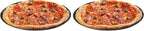 Restaurantware Met Lux 13 Inch Pizza Pan With Holes 1 Heavy-Duty Pizza Pan With Holes - Perforated Non-Stick Carbon Steel Pizza Crust Pan Keeps Pizza Fresh For Any Food Service Establishments
