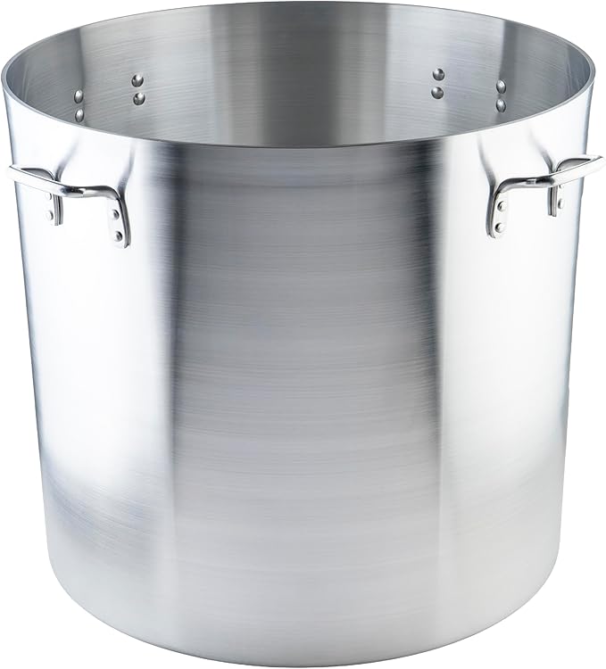Winco 6.0mm Aluminum Stock Pot, 160-Quart