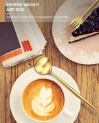 Gold Silverware Set,Ollex 60-Piece Modern Silverware Set for 12 with Knives Forks Spoons Matte Flatware Set Food-Grade Stainless Utensils Satin Finish Tableware Cutlery Set,Dishwasher Safe