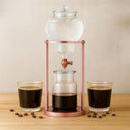 NISPIRA Luxury Ice Cold Brew Dripper Coffee Maker in Stainless steel, 600 ml Copper