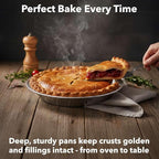 1000-Pack 6" Foil Pie Pans - Medium 7/8" Depth Disposable Aluminum Pie & Tart Pans with Full Curl Rim - For Bulk Baking, Portion Prep, To-Go Meals, Market Stands & Foodservice Lines