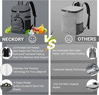 Cooler Backpack, Lightweight and Soft Backpack Cooler for Men Women, Insulated Lunch Bag for Camping Traveling Hiking