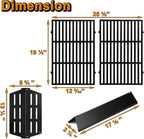7620 7621 62783 Flavorizer Bars 65505 Heat Deflectors 7524 Grill Grates Genesis E-310 Grill Replacement Parts for Weber Genesis E310 E-330 S330 EP310 S-310 S-320 S310 EP330 330 E330 Grill Parts