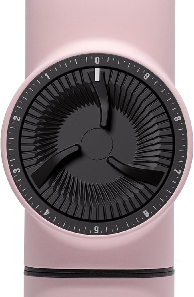 Pietro Pro Brewing Manual Coffee Grinder - Made in Italy - By Fiorenzato (Pink)