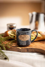 LYEOBOH Espresso Cups, Coffee Cups, Tea Cup, Coffee Cups Ceramic Set of 6, Cute Mini Cups 3 OZ, Microwave Dishwasher Safe, Ceramic Mug, Espresso Shot, Great for Coffee Bar Decor & Drinks, Blue