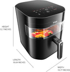 Infrared Air Fryer 2.0 7L Dual Heating, Black, 1800W