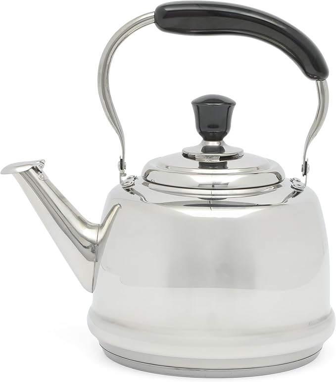 Martha Stewart Kingstree Large 2 Qt Heavy Gauge Tea Kettle - Stainless Steel