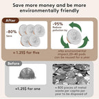 Reusable Vertuo Capsule Kit, for Reusable Nespresso Pods with Making Tools,49 Pcs Aluminum Foil Seal Lids, Holder, Brush, for Refilling Nespresso Vertuo Pods Reusable Vertuoline Pod