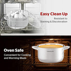 SUNHOUSE Cookware for Cooking (STOCK POT, 13 Quarts)