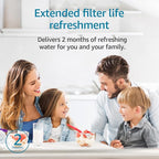 AQUA CREST Coffee Machine Water Filter, Replacement for Jura® Clearyl White, 64553, 7520, 60209, 68739, 62911 - Including Various Models of Nespresso®, Impressa®, TÜV SÜD Certified, 6 Packs