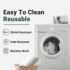 Laolitou Table Cloth Rectangle Linen Waterproof Textured Green Tablecloth, Washable Wrinkle Free Spill Proof Fabric Tablecloths for Dining Table Farmhouse Kitchen Holiday, 60x120 Inch