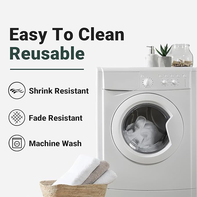 Laolitou Table Cloth Rectangle Linen Waterproof Textured Green Tablecloth, Washable Wrinkle Free Spill Proof Fabric Tablecloths for Dining Table Farmhouse Kitchen Holiday, 52x70 Inch