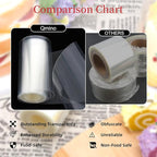 Cake Collar, Transparent Cake Rolls, Clear Cake Strips, DIY Acetate Sheet, Surrounding Edge for Baking Decorate, Chocolate Mousse Cake Elegant Cake Wrapping 4X394 inch