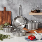Fissler M5 Pro-Ply 5-ply Stainless Steel 7 Piece Cookware Set