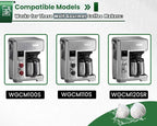 12 Pack WGCM350 Activated Carbon Water Filter Pods Replacement for Wolf Gourmet Coffee Maker System - Compatible with WGCM100S WGCM110S WGCM120S