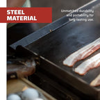 Camp Chef SG60 Deluxe Double Burner Steel Professional Griddle (Steel)