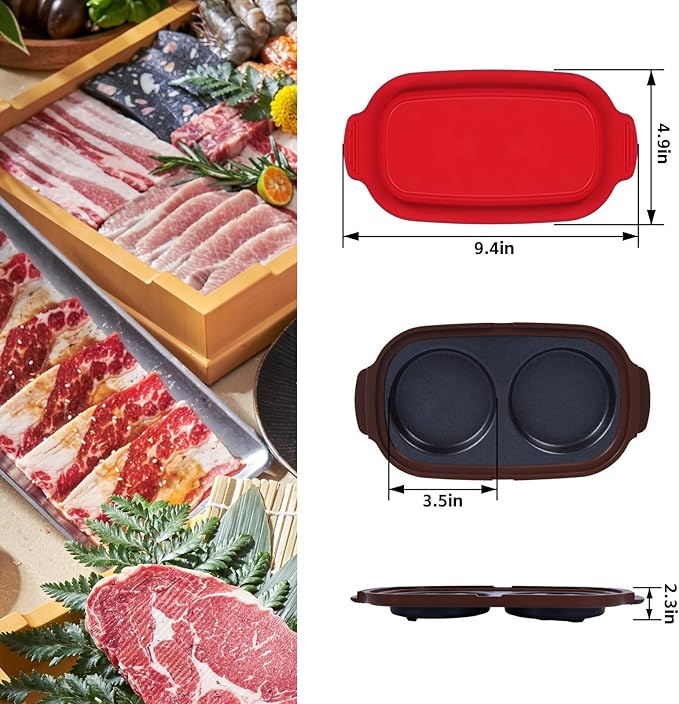 Microwave Egg Cooker, Portable Poacher/Fryer Egg, Egg Cooker for Breakfast Sandwiches Maker for 2 Eggs, for Kitchen, Travel, Gifts Dishwasher-Safe (red)