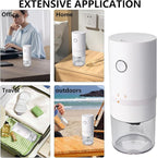 Portable Burr Coffee Grinder Small - Coffee Bean Grinder Electric with Multi Grind Settings for French Press, Cold Brew, Moka Pot, Pour-Over, Espresso Machine