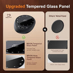 MEION Coffee Mug Warmer for Desk, Coffee Cup Warmer, 4 Temp Settings & 1-12H Timer, Coffee Warmer with Auto Shut Off Smart Gravity Sensor, Beverage & Candle Warmer Coffee Gifts Accessories(Black)