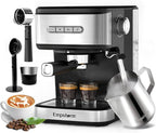 20 Bar Espresso Machine, Cappuccino Machines with Milk Frother Steam Wand, Latte Machine for Home&Barista, Automatic Shut-off Function