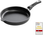 AMT Gastroguss The World´S [.] Frying pan Induction, Diameter 28 cm, Height 5 cm, cast Aluminium (Aluminium), Lotan® Non-Stick Coating for Fat-Free-Frying, AMZN-I-528-US