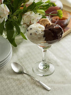 Matte Silverware Set, 18/10 Stainless Steel Satin Flatware, Modern Brushed Finish Cutlery, Dishwasher Safe & Durable, Built to Last (40-Piece, Sleek)