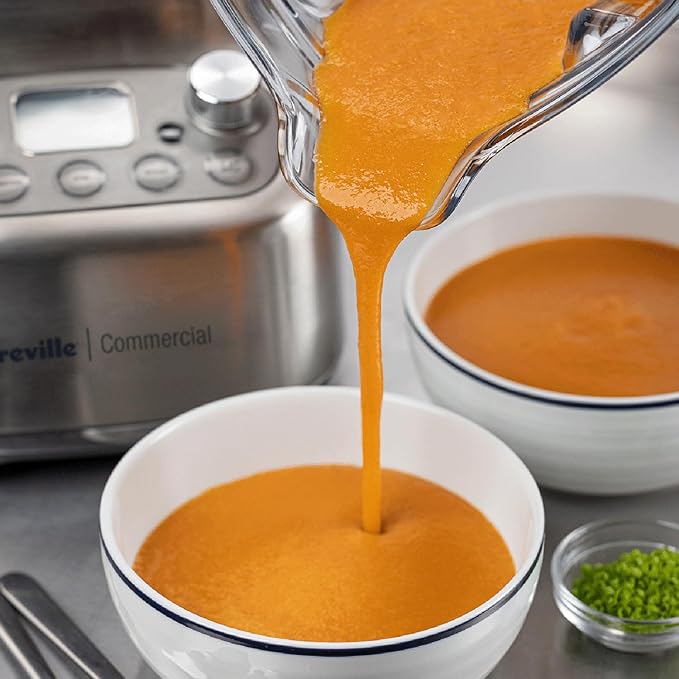 Breville Commercial Super Q Pro Blender, Brushed Stainless, CBL920BSS1BNA1, 68 oz Capacity, Brushed Stainless Steel