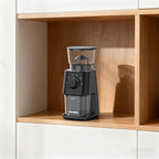 Coffee Grinder Electric, Coffee Beans Grinder for Home Use with 30 Grind Settings - 12 Cups Capacity for Espresso, Drip & Americano, Black