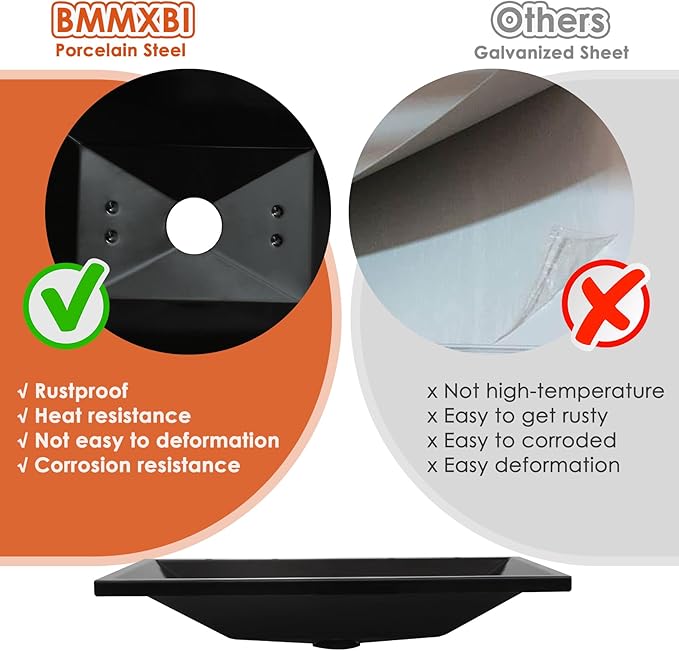 99250 Grease Tray for Weber Genesis 1000/2000/3000, Genesis Silver B/C&Gold B/C, Drip Pan Tray Replace for Weber Spirit E-310 E-320 SP-320 Series (2007-2012), Platinum B/C(2005 and Newer)