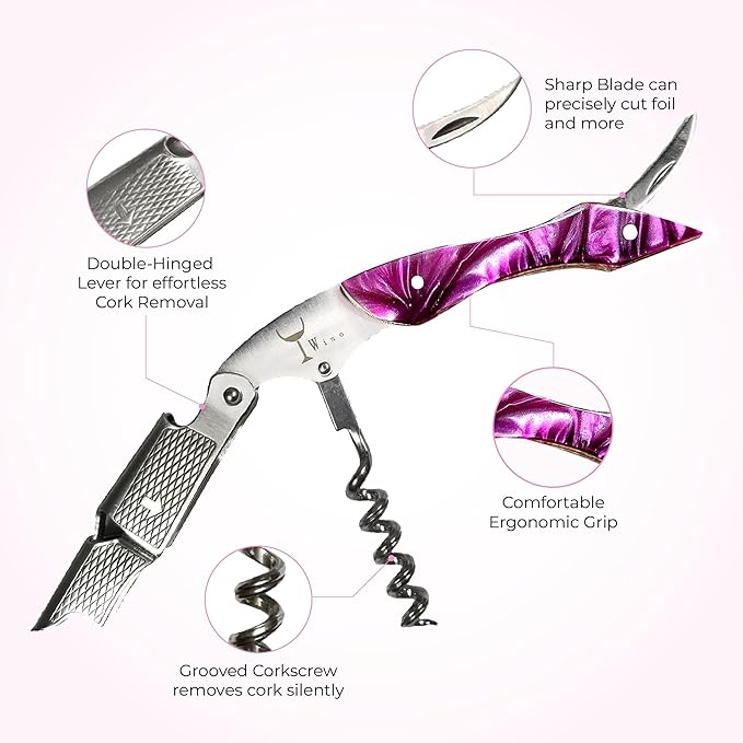 Wino Wine Key! - Professional Sommelier's Corkscrew Wine Opener