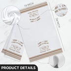 Funny Sourdough Baking Kitchen Towels, Gifts for Sourdough Bakers Tea Dish Towels for Kitchen, Baking Lover Gifts Decorative Hand Towels, 16x24 Inch Yellowish-Brown