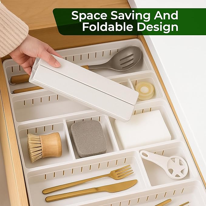 Large Stone Dish Drying Mat for Kitchen Counter, Instant Drying Pad, Super Absorbent Foldable Dish Drying Mat, 24"×16", White