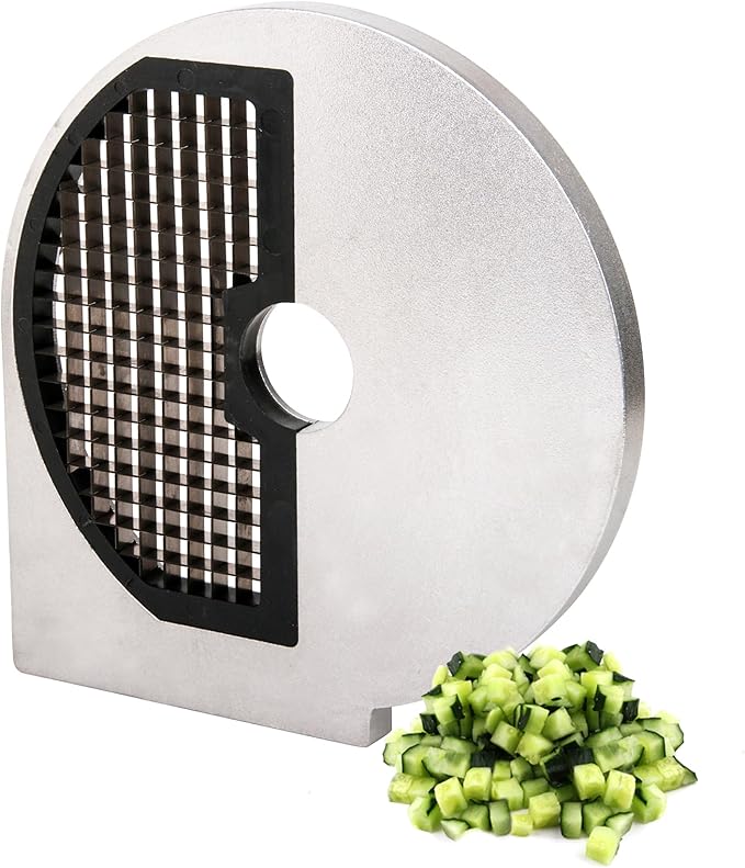TK Half Hopper Vegetable Chopper Replacement Disc - Universal Half Hopper - Dicing 8mm