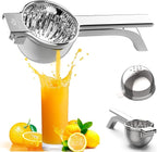 Large lemon squeezer, Manual Juicers stainless steel citrus juicer All Size Fruits Can Squeeze Juice, Large Yield, Suitable For Lemons, Oranges, Pomegranates, Grapes