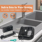 Meat Tenderizer, Meat Tenderizer Needle with Heavy-Duty Stainless Steel 48 Blades for Tenderizing Steak/Chicken Breast/Pork Chops/Beef Brisket, Detachable for Cleaning, Dishwasher Safe (Large)