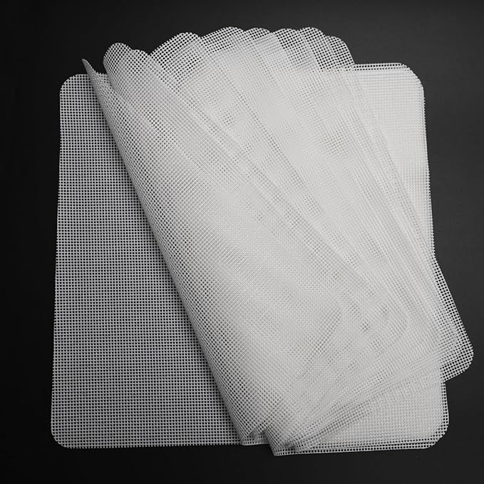Mesh Silicone Dehydrator Sheets, 11x11 in 10 Pcs/Sets for Food Dehydrator & Freeze Dryer (11x11 INCH Mesh Silicone Dehtdrator Sheet)