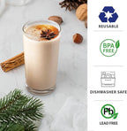 17 Oz Plastic Tumblers Set of 12, Clear Plastic Drinking Glasses, Plastic Cups Reusable, Highball Glasses Drinking Set for Kitchen Poolside Patio,Dishwasher-Safe, Shatterproof, BPA-Free