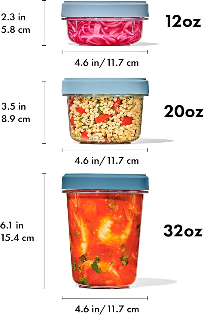 OXO Good Grips Twist & Stack 12-Piece Container Set