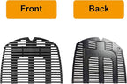 7646 Cooking Grid Grates for Weber Q300 Q320 Q3000 Q3200 Gas Grills, 586002, 57060001, 404341,BBQ Accessories for Weber Baby Q, Matte Cast Iron,2 Pack